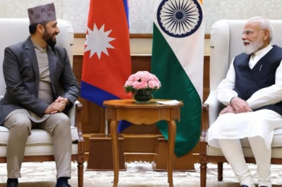 नेपाल की सत्तारूढ़ पार्टी के अध्यक्ष रबी लामिछाने ने की PM मोदी से भेंट, अजित डोवल भी रहे साथ; समझें मुलाकात के मायने