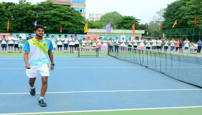 सीकर के टेनिस खिलाड़ियों के लिए खुशखबरी, अब अभ्यास के लिए जयपुर का रुख नहीं, घर के पास बनेंगे सिंथेटिक कोर्ट