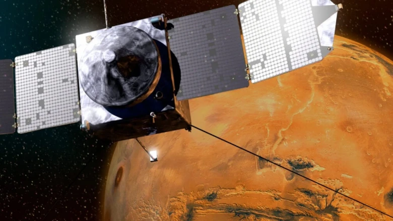 मंगल के रहस्य उजागर करने वाला NASA का अंतरिक्ष यान MAVEN हुआ खामोश, लाल ग्रह के पीछे गया और गायब