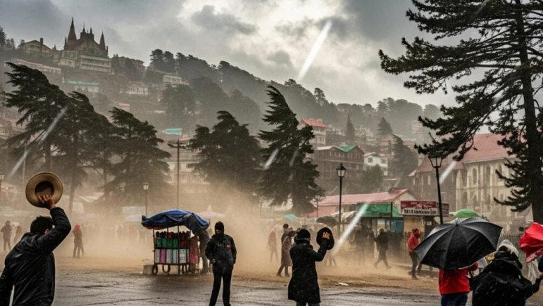 हरियाणा पर आज दो पश्चिमी विक्षोभ का असर, हिमाचल के लिए IMD का गंभीर अलर्ट