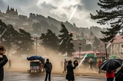 हरियाणा पर आज दो पश्चिमी विक्षोभ का असर, हिमाचल के लिए IMD का गंभीर अलर्ट