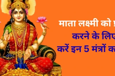 धन की देवी मां लक्ष्मी की कृपा पाने के 5 असरदार मंत्र, गुप्त जप से दूर होगी पैसों की तंगी