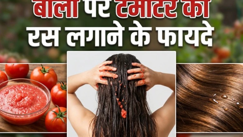 बालों पर टमाटर का रस लगाने के फायदे और इसे लगाने के आसान तरीके जानें