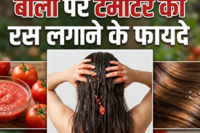 बालों पर टमाटर का रस लगाने के फायदे और इसे लगाने के आसान तरीके जानें