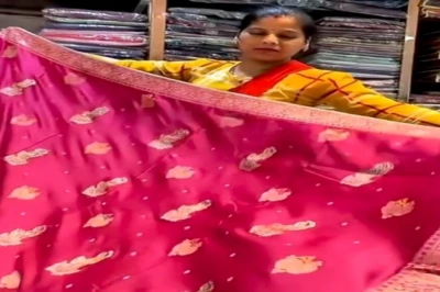 देवघर के ये साड़ी बाजार बने खास, सिर्फ ₹200 से शुरू होती है खरीदारी और मिलता है शानदार कलेक्शन