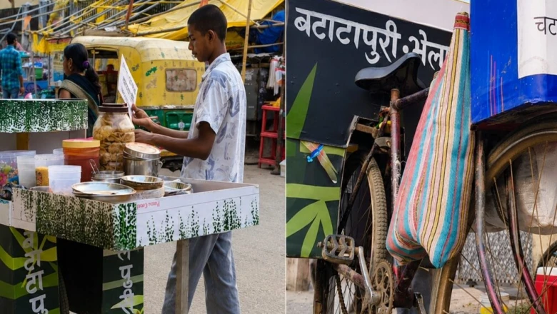 10 साल पुरानी साइकिल बन गई फूड कार्ट: दिन में स्कूल और शाम को कमाई, 16 साल के सौरव की प्रेरक कहानी