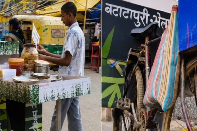 10 साल पुरानी साइकिल बन गई फूड कार्ट: दिन में स्कूल और शाम को कमाई, 16 साल के सौरव की प्रेरक कहानी
