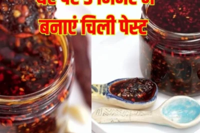 बाजार से न खरीदें, घर पर ही 5 मिनट में तैयार करें चिली पेस्ट, नूडल्स-पास्ता से लेकर सैंडविच तक हर डिश में आएगा काम