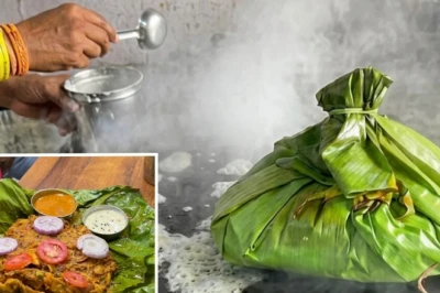 केले के पत्ते की पोटली में बंद है ज़ायके का राज़, एक बार चखा किज़ी परोट्टा तो स्वाद भूलना मुश्किल
