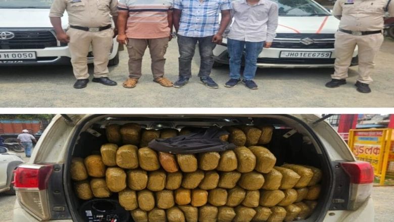 ऑपरेशन आघात में रायगढ़ पुलिस की बड़ी कामयाबी, करीब 300 किलो गांजा सहित तीन अंतरराज्यीय तस्कर दबोचे