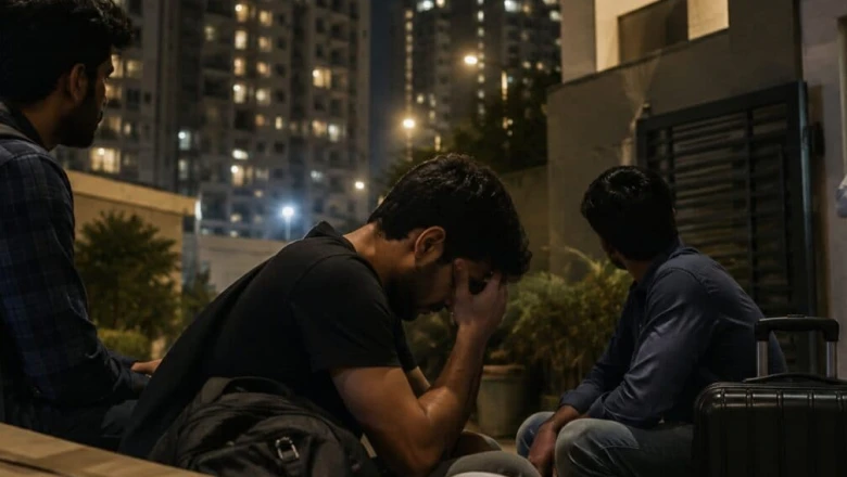 गुरुग्राम की चमक के पीछे का दर्द: वक्त पर किराया चुकाने के बाद भी आधी रात घर से बेघर हुए तीन युवा