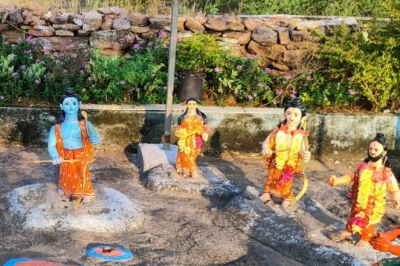 बोकारो की इस पहाड़ी पर आज भी सुरक्षित हैं प्रभु राम के पदचिह्न, वनवास में सीता-लक्ष्मण संग आए थे यहां