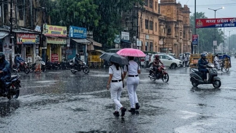 MP में बदला मौसम का मिज़ाज: 7 जिलों में ऑरेंज अलर्ट, भोपाल-उज्जैन में 60Km की आंधी और तेज बारिश की चेतावनी
