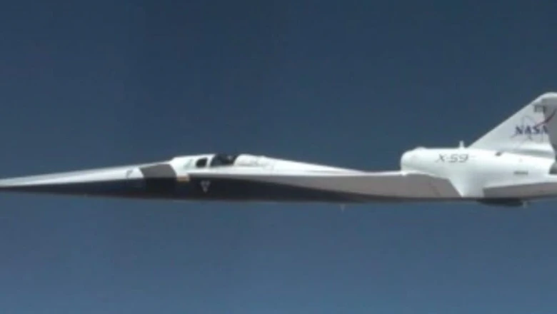 NASA का X-59: 1147 KMPH की रफ्तार पर भी बिना धमाके के आसमान में उड़ा यह खास विमान