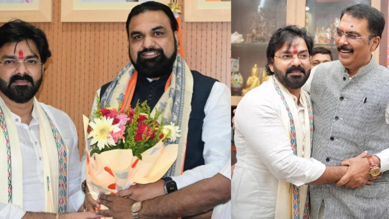 विधान परिषद चुनाव के लिए उम्मीदवार बनने के बाद पवन सिंह ने सीएम सम्राट चौधरी और संजय सरावगी से की भेंट