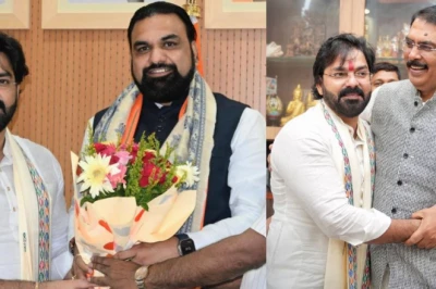 विधान परिषद चुनाव के लिए उम्मीदवार बनने के बाद पवन सिंह ने सीएम सम्राट चौधरी और संजय सरावगी से की भेंट