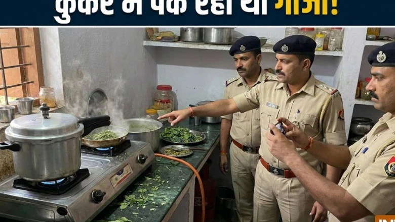पुलिस से बचने के लिए चावल के कुकर में छिपाया गांजा, सीटी और गंध ने पकड़वा दिया आरोपी