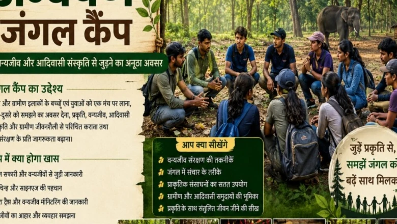 बेतला नेशनल पार्क में 'अन्वेषण' जंगल कैंप का आगाज़, एडवेंचर के शौकीन युवा हो सकते हैं शामिल, पहला बैच 22 जून से