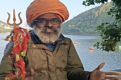 Nainital News: 10 साल, 70 हजार KM और एक संदेश! तमिलनाडु से पैदल नैनीताल पहुंचे ‘एनीमेशन वाले बाबा’