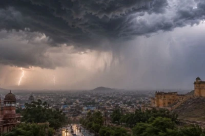 राजस्थान में मौसम का दोहरा रूप: जयपुर में आंधी-बारिश तो बीकानेर में लू का कहर, IMD का अलर्ट जारी