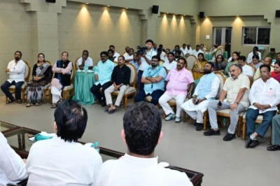 राज्यसभा चुनाव से पहले सीएम हेमंत सोरेन की रणनीतिक बैठक, उम्मीदवारों की जीत के लिए दिए मंत्र