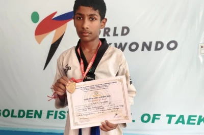 सुल्तानपुर के 12 वर्षीय अथर्व अग्रहरि का कमाल, तमिलनाडु में ब्रॉन्ज और मेरठ-बनारस में जीता गोल्ड, नेशनल खेलने का सपना