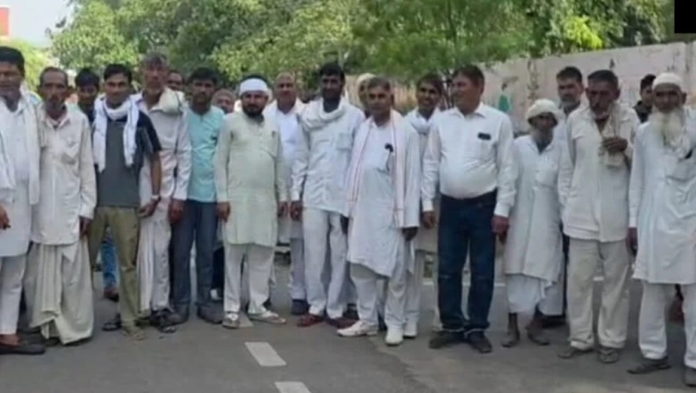 अकबरपुर थाना प्रभारी के विरुद्ध ग्रामीणों का प्रदर्शन, अभद्रता और वसूली के आरोप, एसपी से कार्रवाई की गुहार