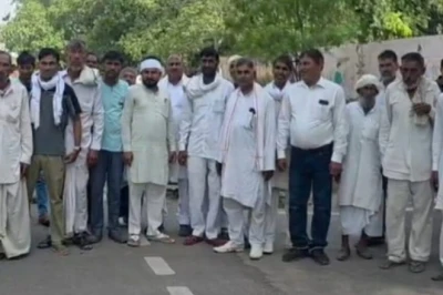 अकबरपुर थाना प्रभारी के विरुद्ध ग्रामीणों का प्रदर्शन, अभद्रता और वसूली के आरोप, एसपी से कार्रवाई की गुहार