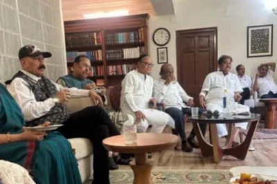 भूपेंद्र यादव से मिले टीएमसी के 10 से ज्यादा बागी सांसद, बैठक में सीएम शुभेंदु अधिकारी भी शामिल