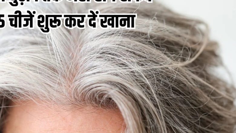 25 साल में ही सफेद होने लगे बाल? डाइट में जोड़ें ये 5 चीजें, बुढ़ापे तक काले और चमकदार रहेंगे केश