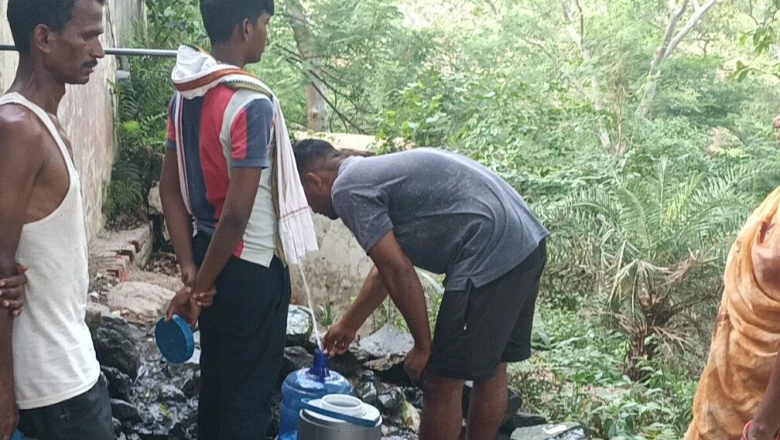 गया के दो गांवों में पीने के पानी के लिए रोज चढ़ना पड़ता है 500 फीट ऊंचा पहाड़, टंकी ही सैकड़ों परिवारों का सहारा