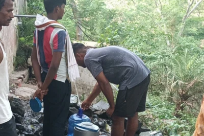 गया के दो गांवों में पीने के पानी के लिए रोज चढ़ना पड़ता है 500 फीट ऊंचा पहाड़, टंकी ही सैकड़ों परिवारों का सहारा