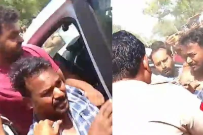 भिंड में सड़क हादसे के बाद उग्र भीड़, पुलिस हिरासत से डंपर चालक को खींचकर जूते-चप्पलों से पीटा