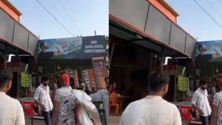 मुजफ्फरनगर: एक ही परिसर में 'किंग चिकन कॉर्नर' और 'श्री बद्री विशाल भोजनालय', हिंदू संगठनों ने किया हंगामा, फूंका बोर्ड