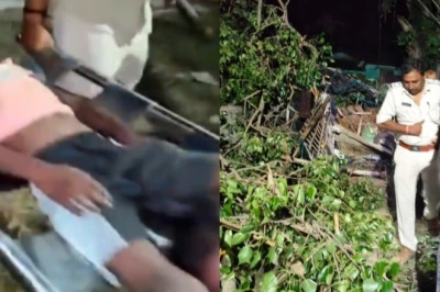 रात की नींद बनी मौत: फूस के घर पर गिरा विशाल पीपल, एक ही परिवार के 4 लोगों की जान गई