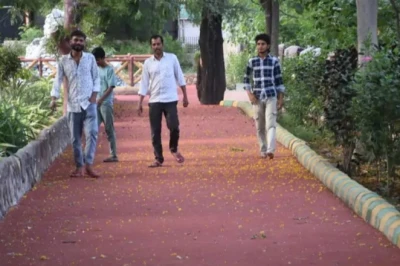भीलवाड़ा के शिवाजी गार्डन में बना अत्याधुनिक सिंथेटिक जॉगिंग ट्रैक, घुटनों और जोड़ों पर नहीं पड़ेगा जोर
