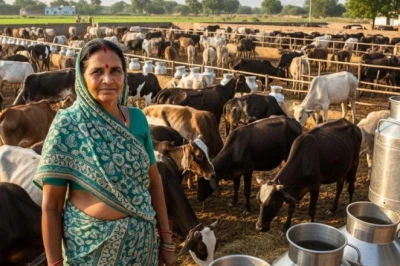 एक गाय से शुरू हुआ सफर, आज 300 पशुओं वाली डेयरी और हर साल करोड़ों की कमाई — दरियाबेन की प्रेरक कहानी