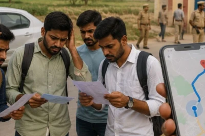 गूगल मैप की गड़बड़ी से छूटी पुलिस भर्ती परीक्षा, अभ्यर्थी बोले- इसमें हमारा क्या कसूर