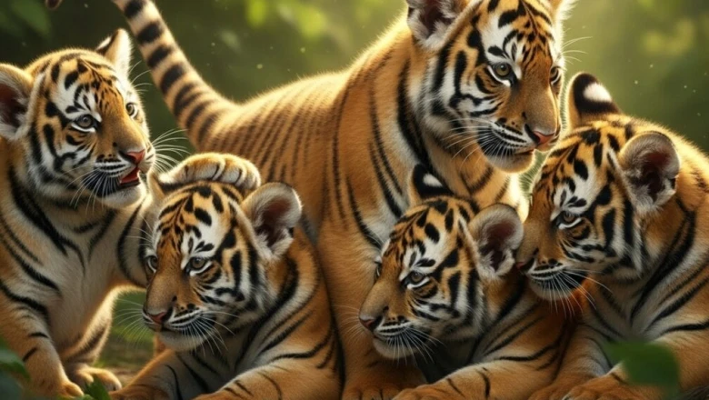 टाइगर के बच्चे जन्म के समय देख नहीं पाते, फिर इस तरह सीखते हैं जंगल में जीने की कला, जानिए रोचक तथ्य