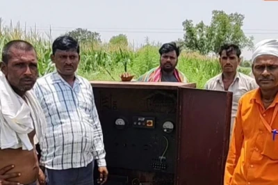 जसराना में चोरों का आतंक: ट्यूबवेल से बार-बार केबल और स्टार्टर चोरी, सूखने की कगार पर मक्के की फसल