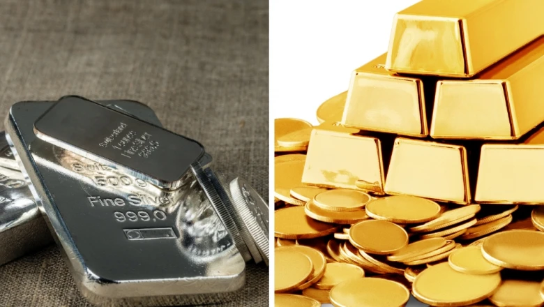 सोना-चांदी में बड़ी गिरावट: चांदी एक झटके में ₹4,500 लुढ़की, सोना भी ₹2,500 से ज्यादा सस्ता