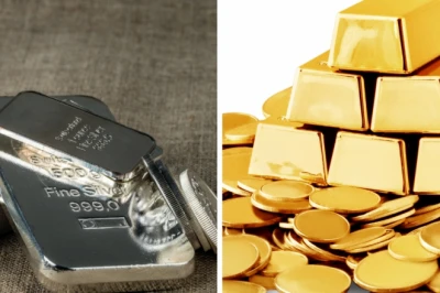सोना-चांदी में बड़ी गिरावट: चांदी एक झटके में ₹4,500 लुढ़की, सोना भी ₹2,500 से ज्यादा सस्ता