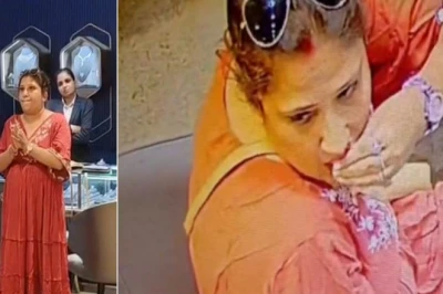 वडोदरा के मालाबार गोल्ड शोरूम में महिला की चोरी का प्रयास नाकाम, मुंह में छिपाए सोने-हीरे के गहने सीसीटीवी में कैद