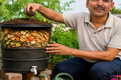 पटना के नरेश अग्रवाल के घर से बरसों से नहीं निकला गीला कचरा, नगर निगम भी रह गया हैरान; बिना खर्च यूं तैयार होती है पौधों की टॉनिक