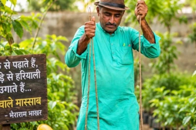 सरहद के इस माड़साहब ने बदली धरती की रंगत, पहली तनख्वाह से बोई थी हरियाली की नींव