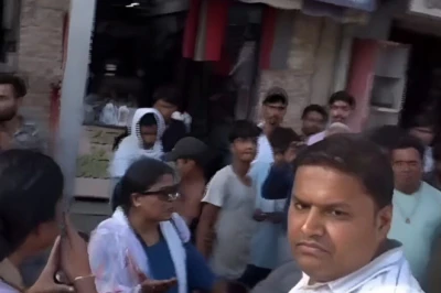 पति को महिला सहकर्मी संग रेस्टोरेंट में देख भड़की पत्नी, बीच बाजार हुई मारपीट, मचा हंगामा