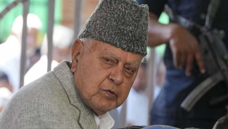 'पीओके में जनता पर भारी जुल्म ढाया जा रहा, यूएन की टीम वहां जाकर हालात देखे', फारूक अब्दुल्ला की मांग
