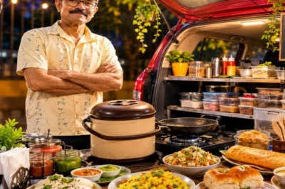 रिटायरमेंट की उम्र में नई पारी: ड्रीम कार बनी फूड कार्ट, पटना में बिखेर रही 'देसी फ्लेवर्स' की खुशबू