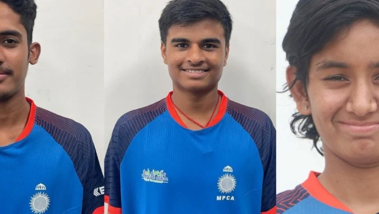 मध्य प्रदेश के तीन क्रिकेटरों को भारतीय अंडर-19 टीम में जगह, एक को मिली कप्तानी
