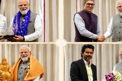 नीति आयोग बैठक: किसी ने भेंट किया गुलदस्ता तो कोई लाया खास मूर्ति, पर खाली हाथ पहुंचे उमर अब्दुल्ला